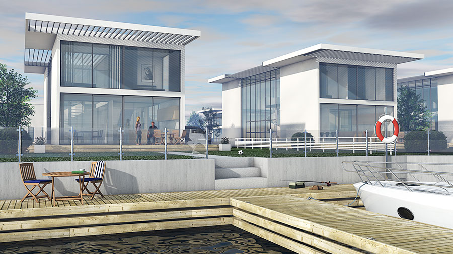 3D-modellering och rendering.